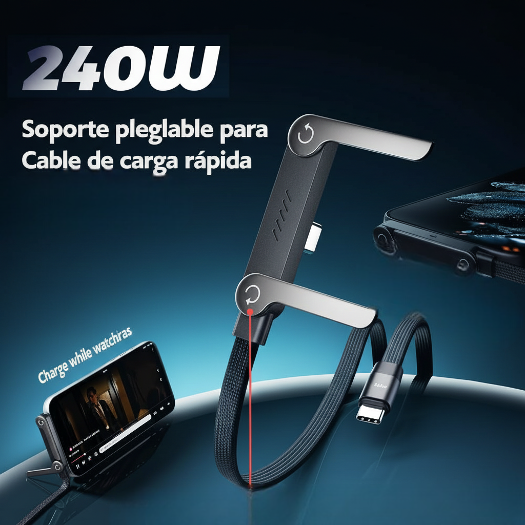 Cargador con soporte Fixoo